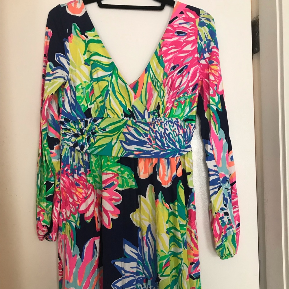 Lilly Pulitzer Long Sleeve Maxi Dress